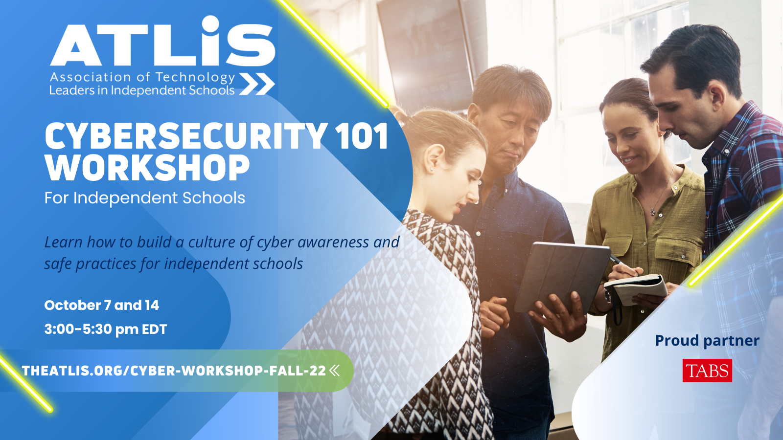 ATLIS Fall 2022 Cybersecurity 101 Workshop (TABS Member Discount Available)