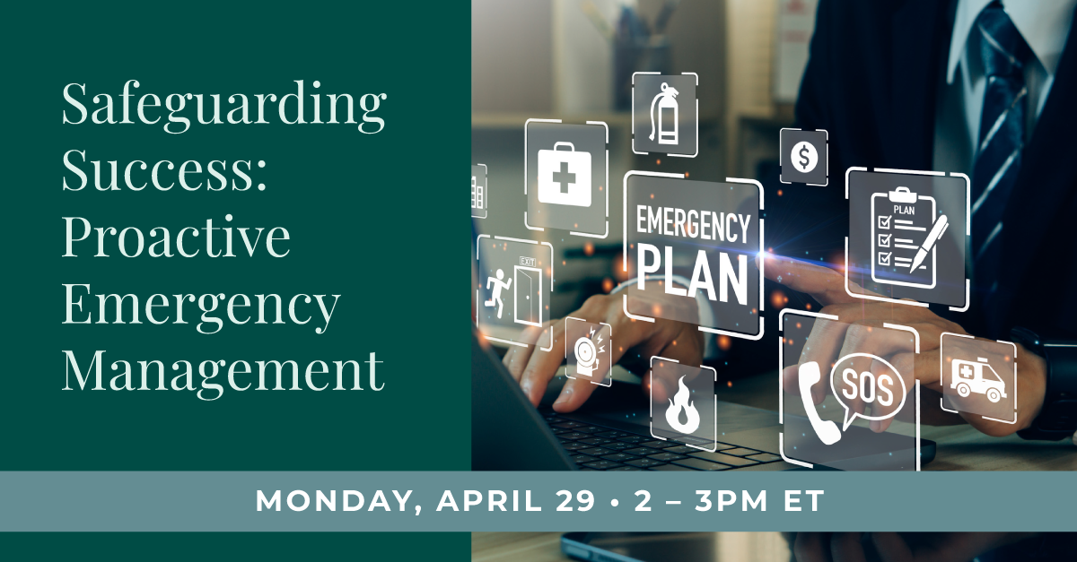 Safeguarding Success: Proactive Emergency Management